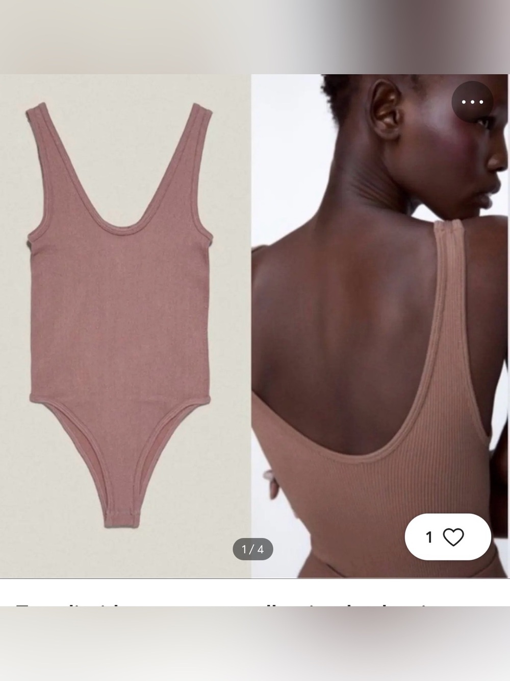 Zara | bodysuit